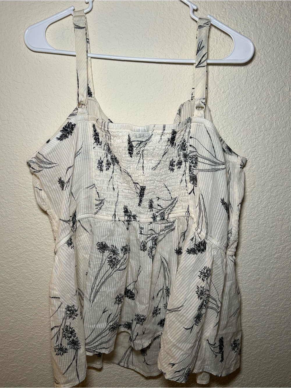 Torrid Plus Size Floral Tie-Front Cami Top Fall Casual Beach Festival Light 3XL - Picture 6 of 8